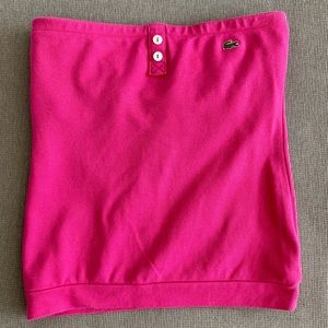 Lacoste pink tube top. Nowt